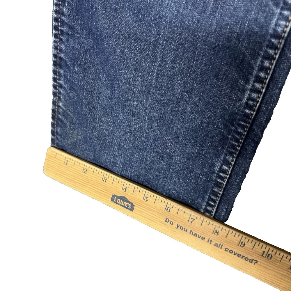 Wrangler Cowboy Cut Jeans Mens 33x30 Western Rodeo Denim Straight Blue Classic‎ - Picture 9 of 11